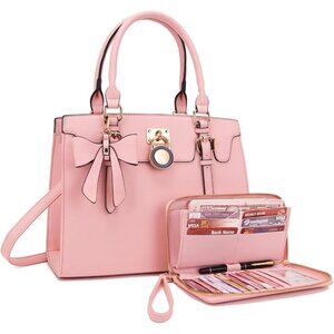 Fashion-Forward PU Leather Handbag and Wallet Combo – Perfect for Any Occasion